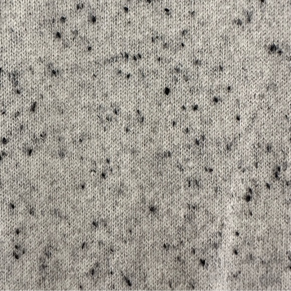 SOLD Club Monaco Sporty Donegal 100% Cashmere Crew Sweater Heather Grey Medium - Picture 6 of 9